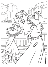 frozen coloring pages - page 45