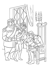 frozen coloring pages - page 57