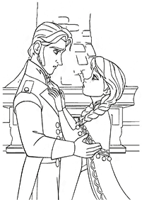 frozen coloring pages - page 60