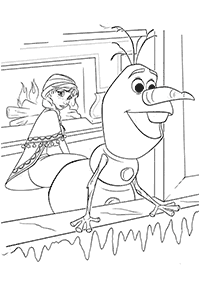 frozen coloring pages - page 62