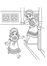 frozen coloring pages - page 63