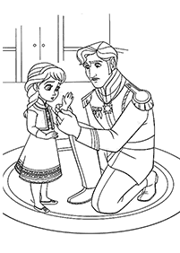 frozen coloring pages - page 78