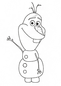 frozen coloring pages - page 91