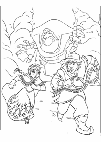 frozen coloring pages - page 92