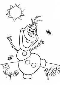 frozen coloring pages - page 94