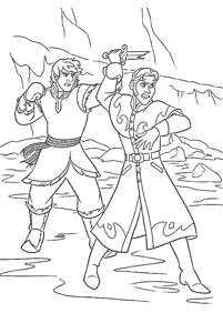 frozen coloring pages - page 95