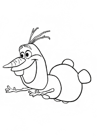 frozen coloring pages - page 96