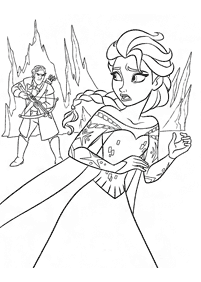frozen coloring pages - page 97