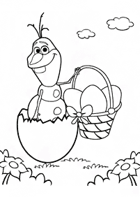 frozen coloring pages - page 99