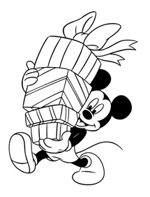 mickey mouse coloring pages - page 10