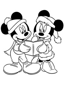 mickey mouse coloring pages - page 11