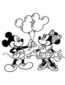 mickey mouse coloring pages - page 110