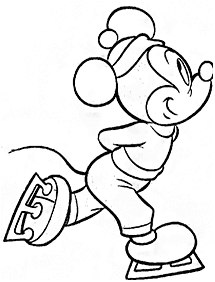 mickey mouse coloring pages - page 113
