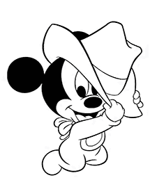 mickey mouse coloring pages - page 118