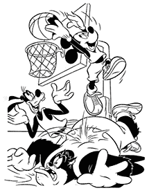 mickey mouse coloring pages - page 119