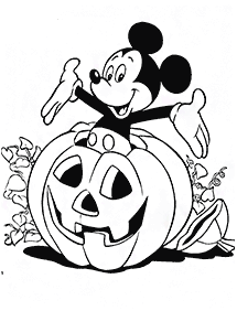 mickey mouse coloring pages - page 132