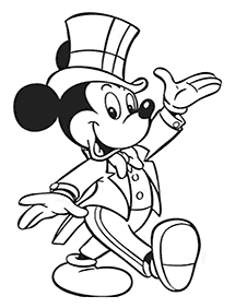 mickey mouse coloring pages - page 146