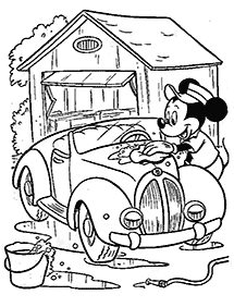 mickey mouse coloring pages - page 147