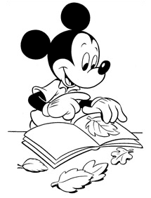 mickey mouse coloring pages - page 15
