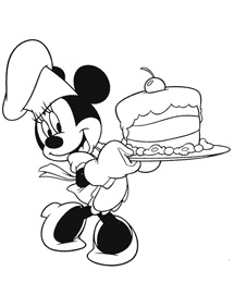 mickey mouse coloring pages - page 19