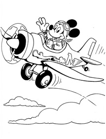 mickey mouse coloring pages - Page 29