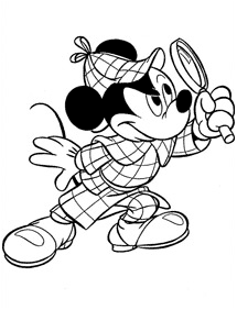 mickey mouse coloring pages - page 45