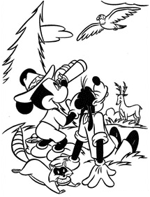 mickey mouse coloring pages - page 49
