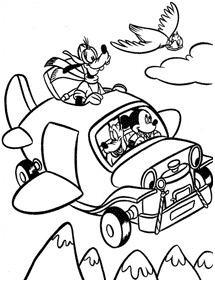 mickey mouse coloring pages - page 50