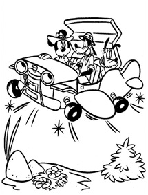 mickey mouse coloring pages - page 51