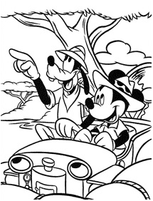 mickey mouse coloring pages - page 56