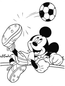 mickey mouse coloring pages - page 62