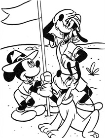 mickey mouse coloring pages - page 65