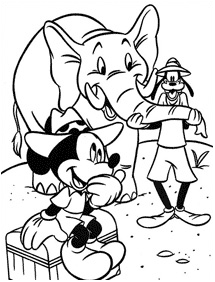 mickey mouse coloring pages - page 66