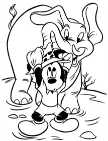 mickey mouse coloring pages - page 67