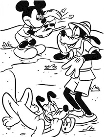 mickey mouse coloring pages - page 68