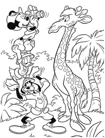 mickey mouse coloring pages - page 70