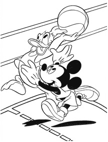 mickey mouse coloring pages - page 71