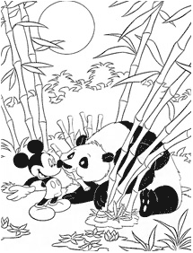mickey mouse coloring pages - page 72
