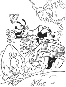 mickey mouse coloring pages - page 75