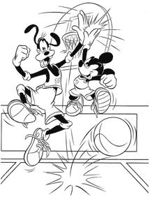 mickey mouse coloring pages - page 78