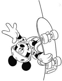 mickey mouse coloring pages - page 80