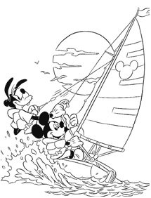 mickey mouse coloring pages - page 81