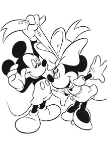 mickey mouse coloring pages - page 82