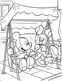 mickey mouse coloring pages - page 90