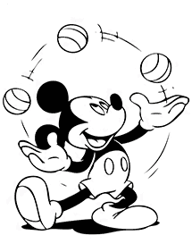 mickey mouse coloring pages - page 97