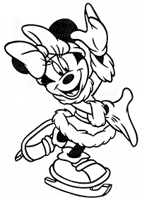 minnie mouse coloring pages - page 18