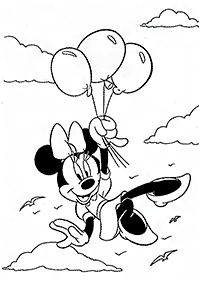 minnie mouse coloring pages - page 32