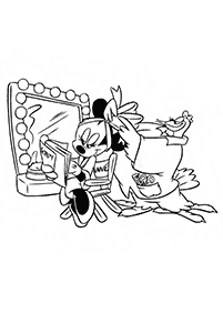 minnie mouse coloring pages - page 35