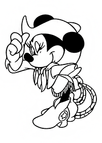 minnie mouse coloring pages - page 41
