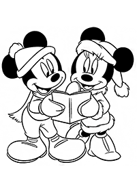 minnie mouse coloring pages - page 46